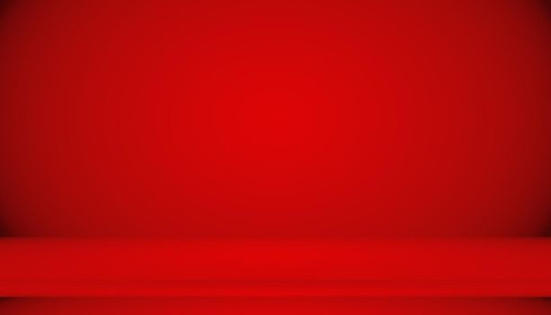 Abstract Red background Christmas Valentines layout design,studio,room, web template ,Business report with smooth circle gradient color.