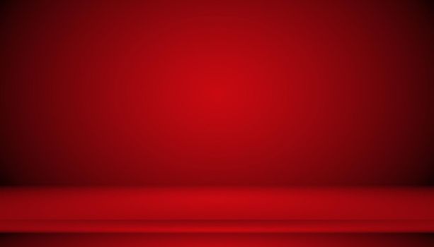 Abstract luxury soft Red background Christmas Valentines layout design,studio,room, web template ,Business report with smooth circle gradient color