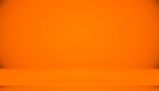 Abstract Smooth Orange background layout design,studio,room, web template ,Business report with smooth circle gradient color.