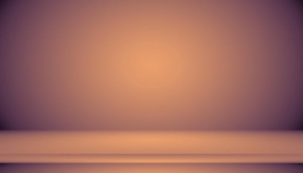 Abstract Smooth Orange background layout design,studio,room, web template ,Business report with smooth circle gradient color.