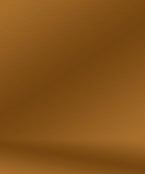 Abstract Luxury Gold yellow gradient studio wall, well use as background,layout,banner and product presentation