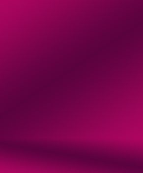 Studio Background Concept - abstract empty light gradient purple studio room background for product