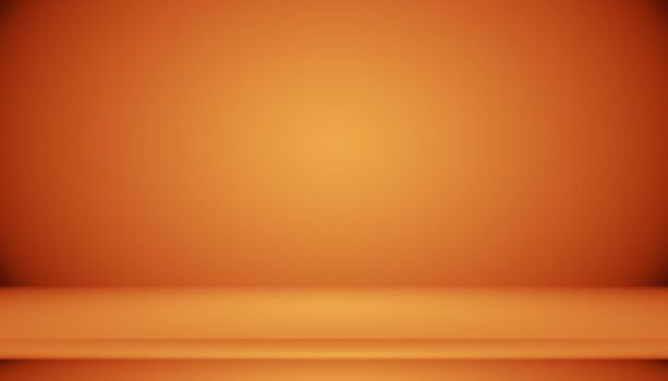 Abstract Smooth Orange background layout design,studio,room, web template ,Business report with smooth circle gradient color.