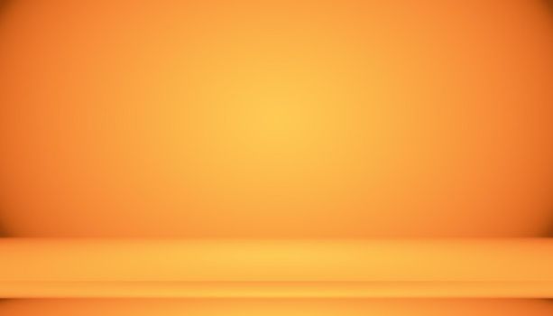 Abstract Smooth Orange background layout design,studio,room, web template ,Business report with smooth circle gradient color.