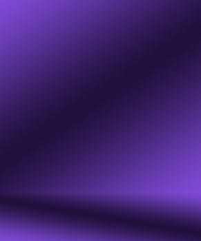 Studio Background Concept - abstract empty light gradient purple studio room background for product