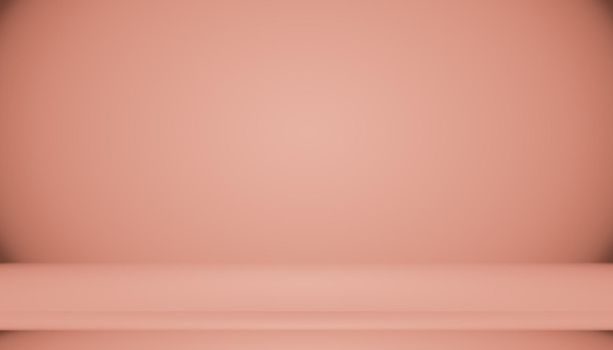 Abstract empty smooth light pink studio room background, Use as montage for product display,banner,template