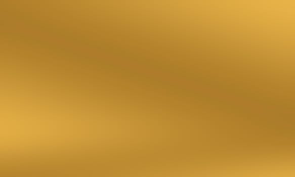 Abstract Luxury Gold yellow gradient studio wall, well use as background,layout,banner and product presentation