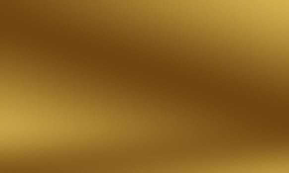 Abstract Luxury Gold yellow gradient studio wall, well use as background,layout,banner and product presentation