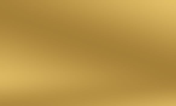 Abstract Luxury Gold yellow gradient studio wall, well use as background,layout,banner and product presentation