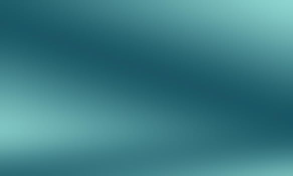 Gradient Blue abstract background. Smooth Dark blue with Black vignette Studio.