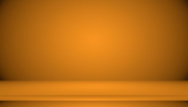 Abstract Smooth Orange background layout design,studio,room, web template ,Business report with smooth circle gradient color.