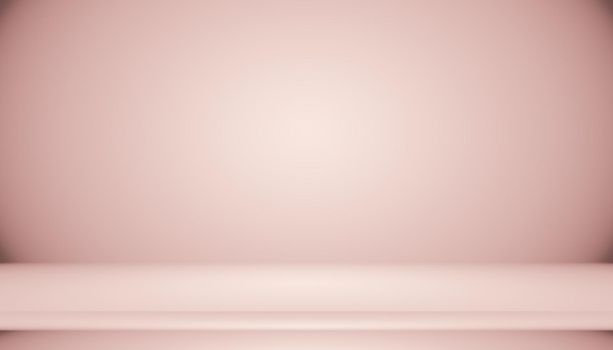 Abstract empty smooth light pink studio room background, Use as montage for product display,banner,template