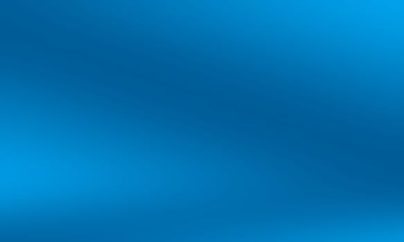 Gradient Blue abstract background. Smooth Dark blue with Black vignette Studio.