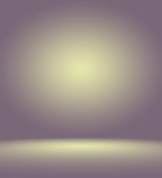 Studio Background Concept - abstract empty light gradient purple studio room background for product