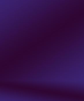 Studio Background Concept - abstract empty light gradient purple studio room background for product