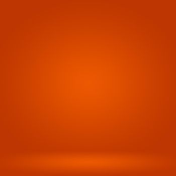 Abstract smooth Orange background layout design,studio,room, web template ,Business report with smooth circle gradient color.