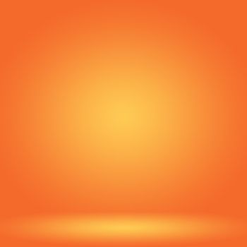 Abstract smooth Orange background layout design,studio,room, web template ,Business report with smooth circle gradient color.