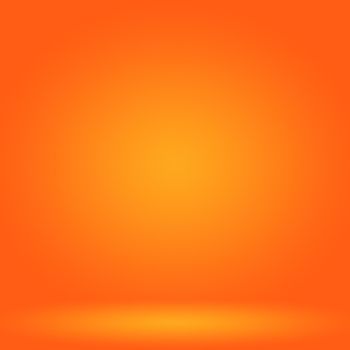 Abstract smooth Orange background layout design,studio,room, web template ,Business report with smooth circle gradient color.