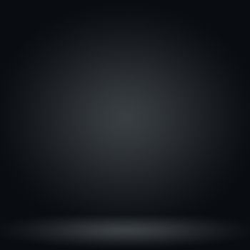 Abstract luxury blur dark grey and black gradient, used as background studio wall for display your products