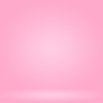 Abstract empty smooth light pink studio room background, Use as montage for product display,banner,template