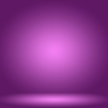 Studio Background Concept - abstract empty light gradient purple studio room background for product