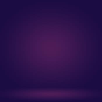 Studio Background Concept - abstract empty light gradient purple studio room background for product