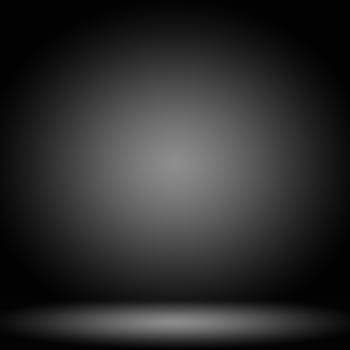 Abstract luxury blur dark grey and black gradient, used as background studio wall for display your products