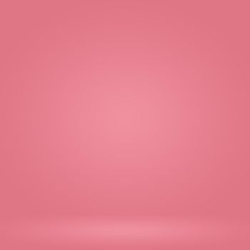 Abstract empty smooth light pink studio room background, Use as montage for product display,banner,template