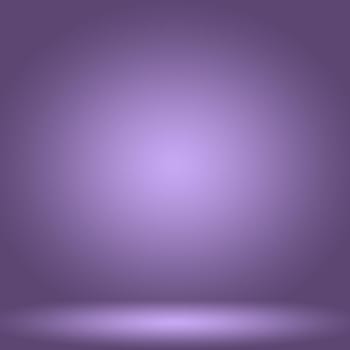 Studio Background Concept - abstract empty light gradient purple studio room background for product