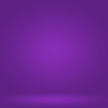 Studio Background Concept - abstract empty light gradient purple studio room background for product