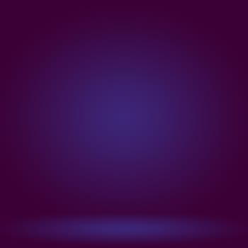 Studio Background Concept - abstract empty light gradient purple studio room background for product