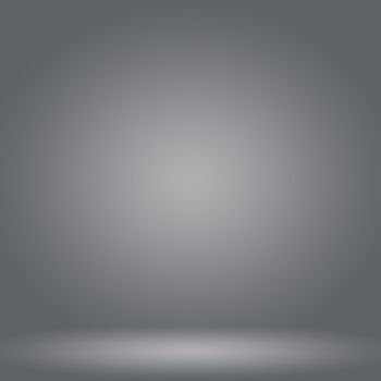 Abstract luxury blur Grey color gradient, used as background studio wall for display your products