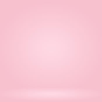 Abstract empty smooth light pink studio room background, Use as montage for product display,banner,template