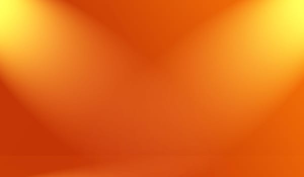 Abstract smooth Orange background layout design,studio,room, web template ,Business report with smooth circle gradient color.