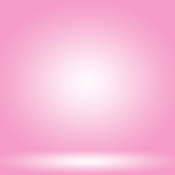 Abstract empty smooth light pink studio room background, Use as montage for product display,banner,template