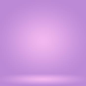 Studio Background Concept - abstract empty light gradient purple studio room background for product