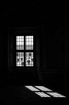 Mantua, Italy. July 13, 2021.  the sunlight coming in through the window and reflecting on the floor