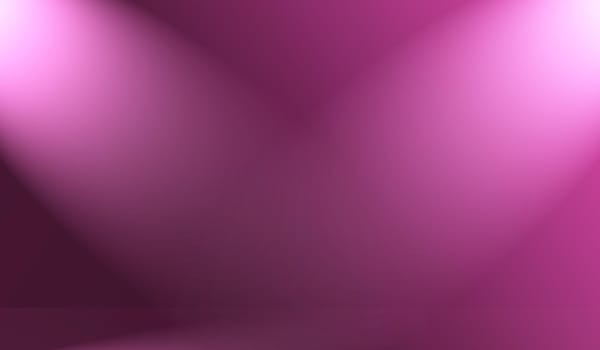 Studio Background Concept - abstract empty light gradient purple studio room background for product