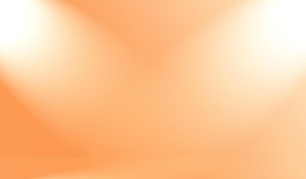 Abstract smooth Orange background layout design,studio,room, web template ,Business report with smooth circle gradient color.