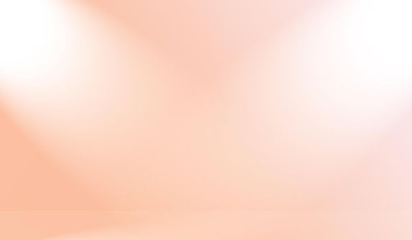 abstract blur of pastel beautiful peach pink color sky warm tone background for design as banner,slide show or others.