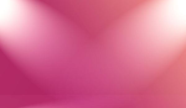 Abstract empty smooth light pink studio room background, Use as montage for product display,banner,template