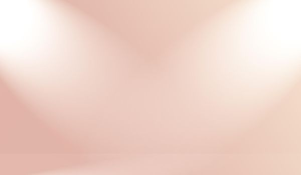 abstract blur of pastel beautiful peach pink color sky warm tone background for design as banner,slide show or others.