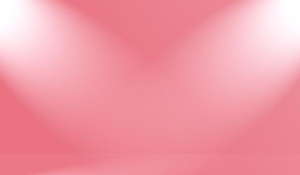 Abstract empty smooth light pink studio room background, Use as montage for product display,banner,template