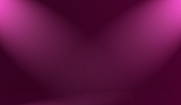 Studio Background Concept - abstract empty light gradient purple studio room background for product