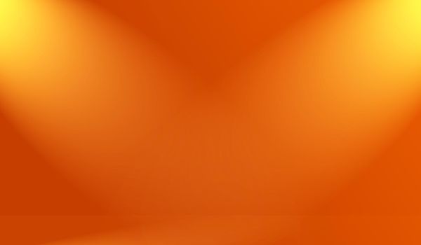 Abstract smooth Orange background layout design,studio,room, web template ,Business report with smooth circle gradient color.