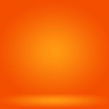 Abstract smooth Orange background layout design,studio,room, web template ,Business report with smooth circle gradient color.