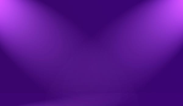 Studio Background Concept - abstract empty light gradient purple studio room background for product