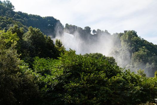 waterfall marmore artificial waterfall in umbria the highest in europe