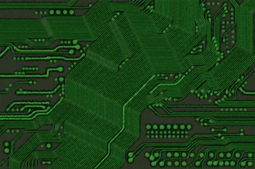 Abstract detail of the printed circuit board - technology texture
