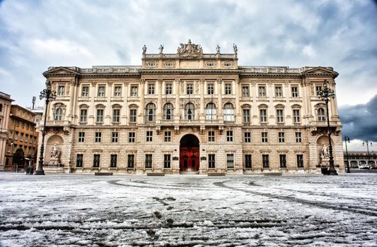 Palace of the Region in Trieste, Italy